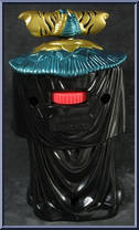 Spinning Head Attack Master Vile from Power Rangers Mighty Morphin - Evil Space Aliens - Series 4 manufactured by Bandai [Loose]