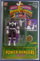 Black Ranger Zack Action Figure