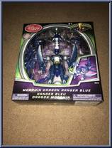 Morphin Dragon Ranger Blue from Power Rangers Mighty Morphin - 2010 - Basic Series manufactured by Bandai [Front]