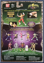 Power Up Blue Ranger from Power Rangers Mighty Morphin - 2010 - Basic Series manufactured by Bandai [Back]