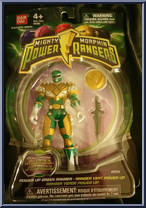Power Up Green Ranger from Power Rangers Mighty Morphin - 2010 - Basic Series manufactured by Bandai [Front]