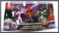 Super Legends Set from Power Rangers Mighty Morphin - 2010 - Basic Series manufactured by Bandai [Front]
