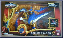 Action Dragon with Solaris Knight from Power Rangers Mystic Force - Cycles manufactured by Bandai [Front]