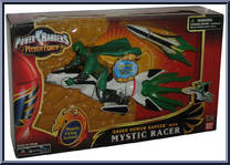 Green Power Ranger with Mystic Racer from Power Rangers Mystic Force - Cycles manufactured by Bandai [Front]