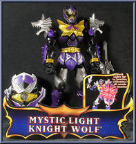Mystic Light Knight Wolf from Power Rangers Mystic Force - Basic Series manufactured by Bandai [Loose]