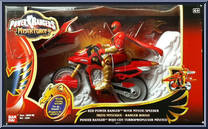 Red Power Ranger with Mystic Speeder from Power Rangers Mystic Force - Cycles manufactured by Bandai [Front]