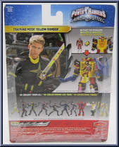 Training Mode Yellow Ranger from Power Rangers Ninja Steel - Training Mode manufactured by Bandai [Back]