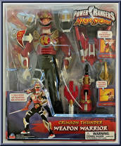 Crimson Thunder Weapon Warrior Action Figure