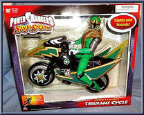 Green Samurai Tsunami Cycle Action Figure