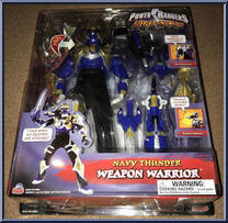 Navy Thunder Weapon Warrior Action Figure