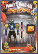Navy Thunder Ninja Battle Power Ranger Action Figure