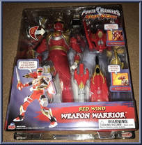 Red Wind Weapon Warrior Action Figure