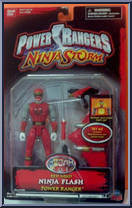 Red Wind Ninja Flash Power Ranger Action Figure