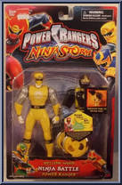 Yellow Wind Ninja Battle Power Ranger Action Figure
