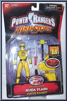 Yellow Wind Ninja Flash Power Ranger Action Figure