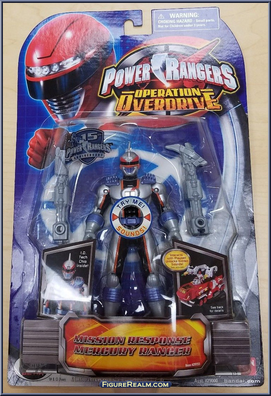 Mission Response Mercury Ranger - Power Rangers Operation Overdrive ...