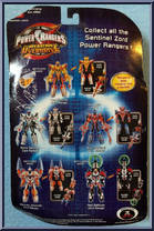Red Sentinel Zord Ranger from Power Rangers Operation Overdrive - Basic Series manufactured by Bandai [Back]
