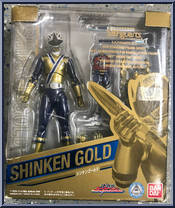 Shinken Gold Ranger from Power Rangers Samurai - S.H. Figuarts manufactured by Bandai [Front]