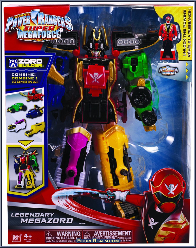 Legendary Megazord - Power Rangers Super Megaforce - Megazords - Bandai ...