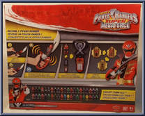 Deluxe Training Set from Power Rangers Super Megaforce - Role Play manufactured by Bandai [Back]