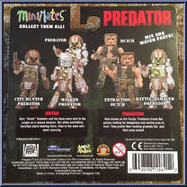 Dutch / Predator from Predator - Minimates - Wave 1 manufactured by Diamond Select [Back]