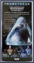 Holographic Engineer (Chair Suit) from Prometheus - Basic Series manufactured by Neca [Back]