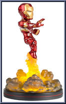 Iron Man (Light Up) from Q-Fig - Marvel manufactured by Quantum Mechanix [Loose]