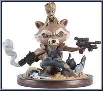 Rocket & Groot from Q-Fig - Marvel manufactured by Quantum Mechanix [Loose]