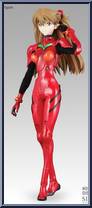 Asuka Langley Sohryu from Real Action Heroes - Evangelion manufactured by Medicom [Loose]