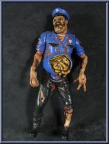 Claire Redfield / Zombie Cop from Resident Evil 2 - Basic Series manufactured by Toy Biz [Zombie Cop]