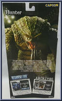 Hunter from Resident Evil - Archives - Series 2 manufactured by Neca [Back]