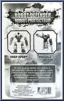 Robot (Red / Black) from Robot Defender - Basic Series manufactured by Greenbrier [Back]