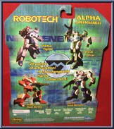 Shadow Fighter from Robotech - Alpha Super Poseable manufactured by Toynami [Back]