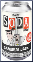 Samurai Jack (Chase) from Samurai Jack - Soda manufactured by Funko [Front]