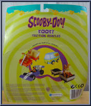 Race Car (Scooby) from Scooby-Doo! - Kooky Friction Vehicles manufactured by Equity [Back]