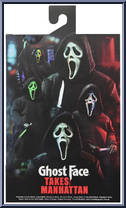 Ghost Face (Takes Manhattan) from Scream - Ultimate Collection manufactured by Neca [Back]