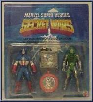 Captain America / Dr. Doom from Secret Wars - 2-Packs manufactured by Mattel [Front]