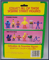Oscar from Sesame Street - Mini manufactured by Tara Toy [Back]