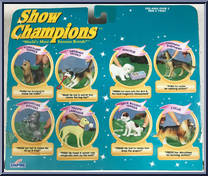 Miniature Poodle / Yellow Labrador from Show Champions - Basic Series manufactured by Empire Toys [Back]