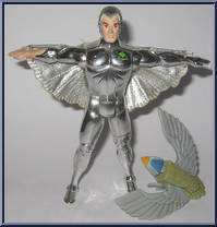 Quicksilver (with Tally-Hawk) from SilverHawks - Basic Series manufactured by Kenner [Loose]