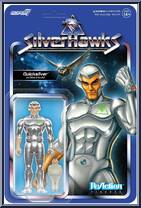 Quicksilver (Toy Version) from SilverHawks - ReAction Figures manufactured by Super7 [Front]