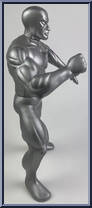 Silver Surfer (15" Electronic Talking) from Silver Surfer - Large Scale manufactured by Toy Biz [Loose]