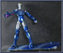Cosmic Silver Surfer with Pip the Troll from Silver Surfer - Alien Fighters manufactured by Toy Biz [Loose]