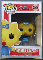 Maggie Simpson from Simpsons - Pop! Vinyl Figures manufactured by Funko [Front]