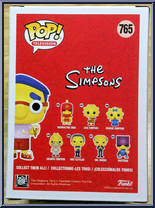 Milhouse from Simpsons - Pop! Vinyl Figures manufactured by Funko [Back]