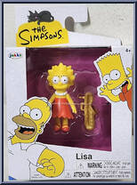Lisa from Simpsons - Mini manufactured by Jakks Pacific [Front]