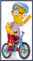 Milhouse (Bicycle) Action Figure