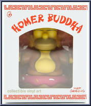 Homer (on Donut) from Simpsons - Mini manufactured by Kidrobot [Front]