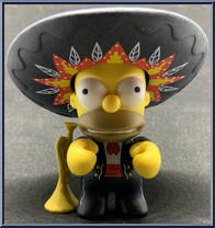 Mariachi Homer from Simpsons - Mini manufactured by Kidrobot [Loose]