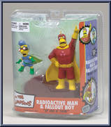 Radioactive Man & Fallout Boy from Simpsons - Series 2 manufactured by McFarlane [Front]